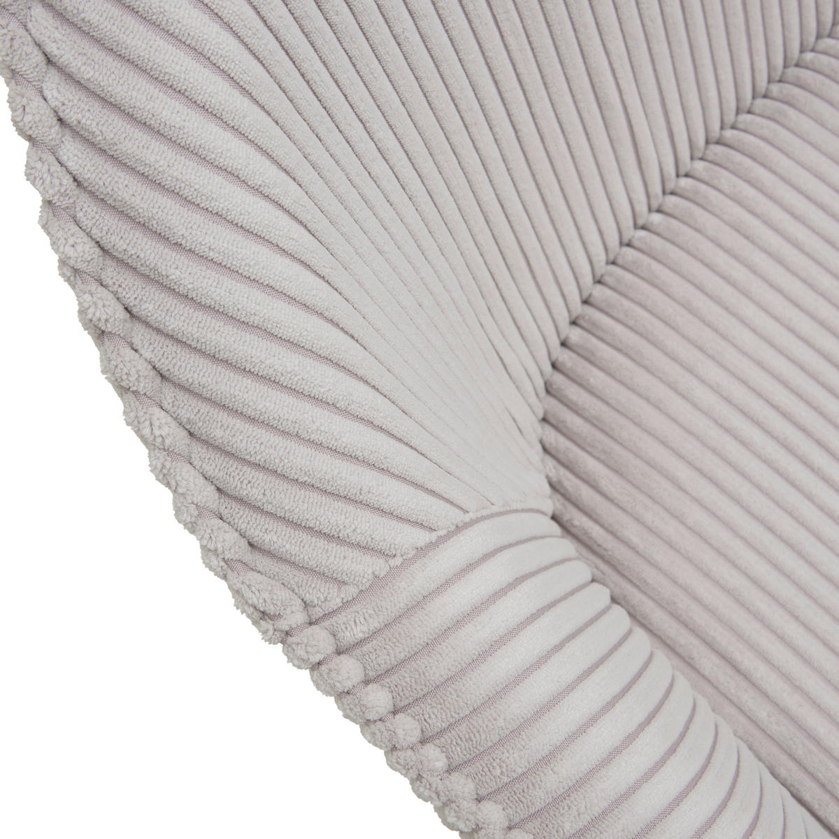 ARMLEHNSTUHL  in Eisen Cord  - Hellgrau, MODERN, Holz/Textil (66/82/66cm) - Livetastic