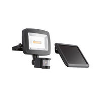 SOLCELLSLAMPA - klar/svart, Basics, plast (16,3/12,5/18cm) - Globo