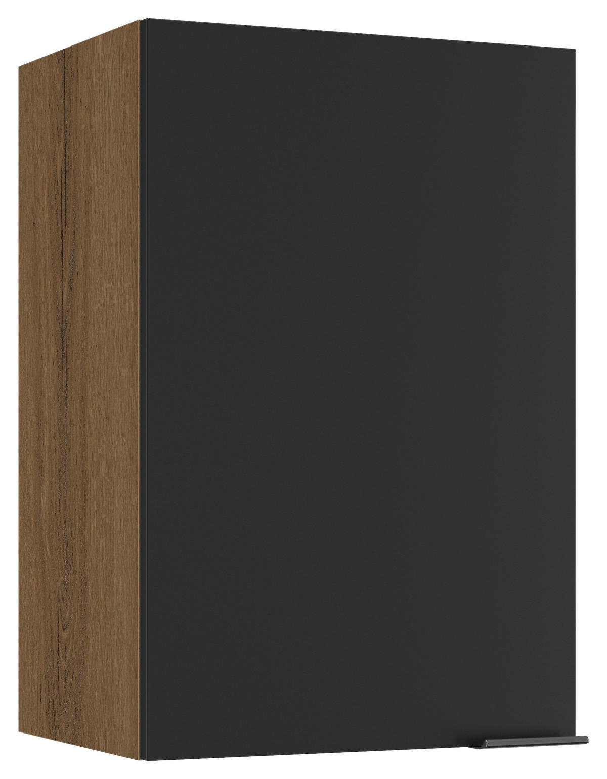 KÜCHENOBERSCHRANK 40/60/31 cm  in Schwarz, Eichefarben  - Eichefarben/Schwarz, Basics, Holzwerkstoff/Metall (40/60/31cm) - MID.YOU