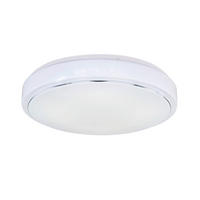 STROPNA LED-SVETILKA  Kalle //3000-6000 K/230 V/ - bela/opal, Konvencionalno, kovina/umetna masa (37,5/7,5cm)