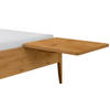 NACHTTISCH 48/38/9 cm Wildeiche massiv  - Wildeiche, Design, Holz (48/38/9cm) - Hasena