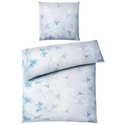 BETTWÄSCHE Seersucker Blau 135/200 cm - Blau, KONVENTIONELL, Textil (135/200cm) - Novel