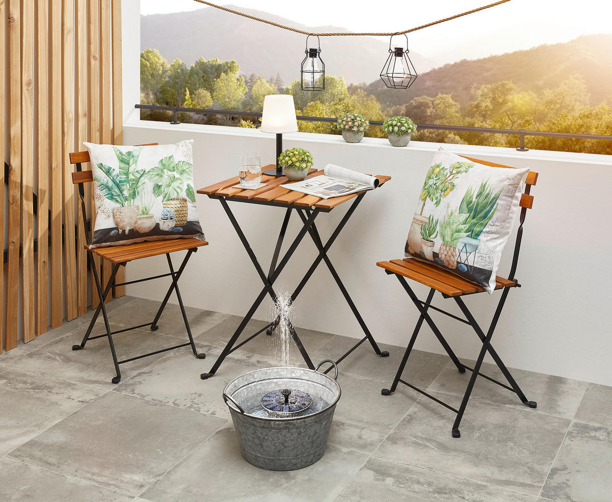 WASSERFONTÄNE - Schwarz, Basics, Kunststoff (16cm)