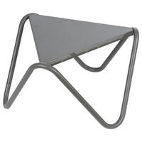 GARTENBEISTELLTISCH 57/57/32 cm Metall, Textil  - Anthrazit/Titanfarben, Basics, Textil/Metall (57/57/32cm) - Lafuma Mobilier