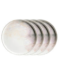 SPEISETELLERSET Lila, Weiß 27/2,5 cm AQUARELLIA LILA  - Lila/Weiß, Basics, Keramik (27/2,5cm) - Mäser
