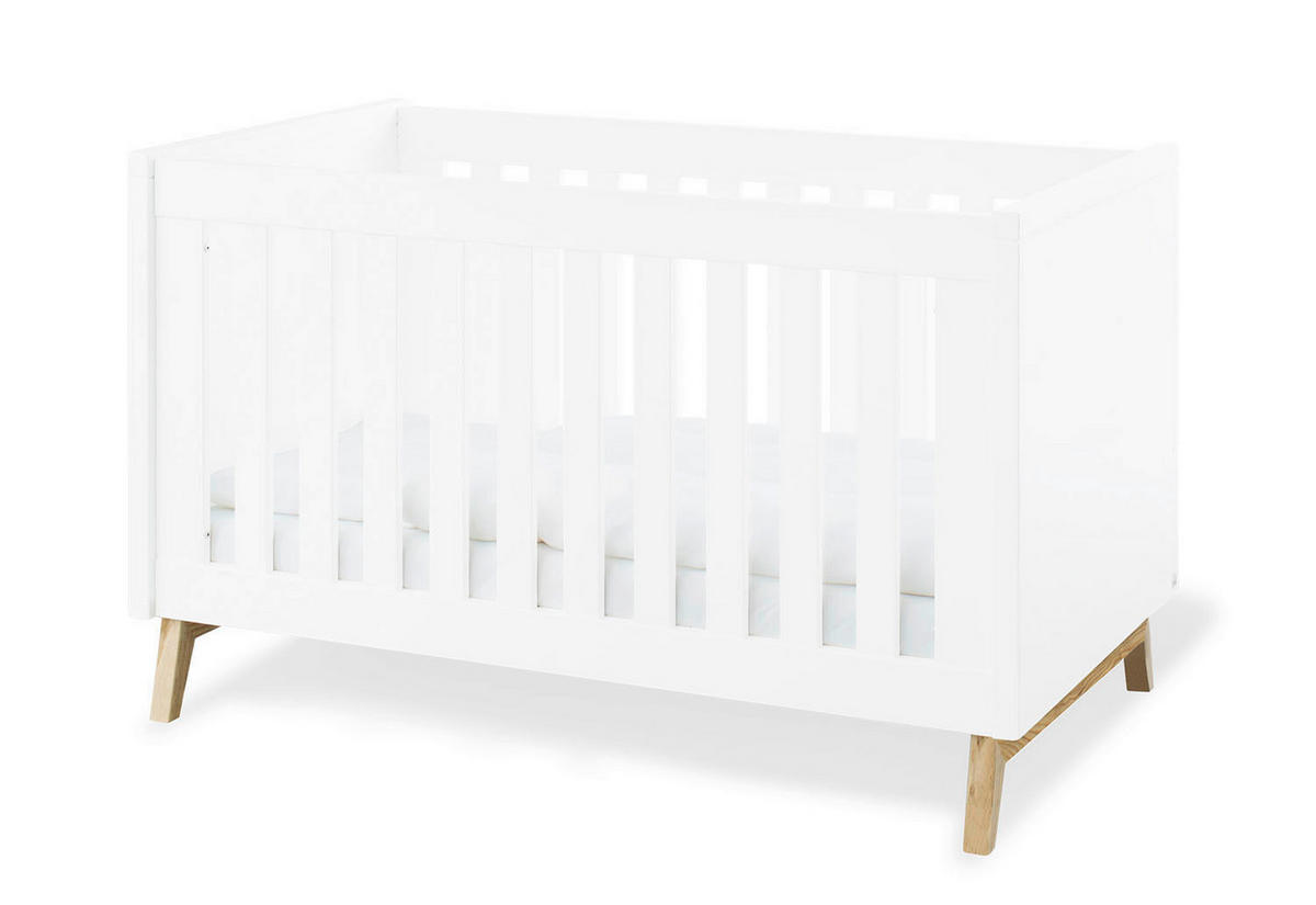 BABYZIMMER PINOLINO RIVA  - Eschefarben/Weiß, Design, Holzwerkstoff - Pinolino