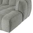 ECKSOFA in Chenille Dunkelgrau 272/172 cm - Dunkelgrau/Schwarz, KONVENTIONELL, Kunststoff/Textil (272/172cm) - Carryhome