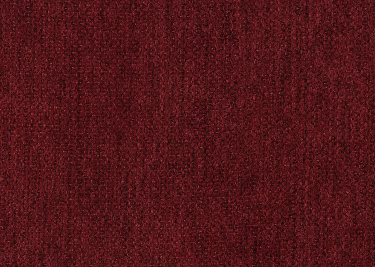 ECKSOFA in Flachgewebe Bordeaux  - Bordeaux/Schwarz, Design, Textil/Metall (190/309cm) - Beldomo Style