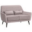 ZWEISITZER-SOFA in Textil Naturfarben - Schwarz/Naturfarben, Trend, Holz/Textil (135/86/80cm) - Carryhome ZWEISITZER-SOFA in Textil Naturfarben - Schwarz/Naturfarben, Trend, Holz/Textil (135/86/80cm) - Carryhome