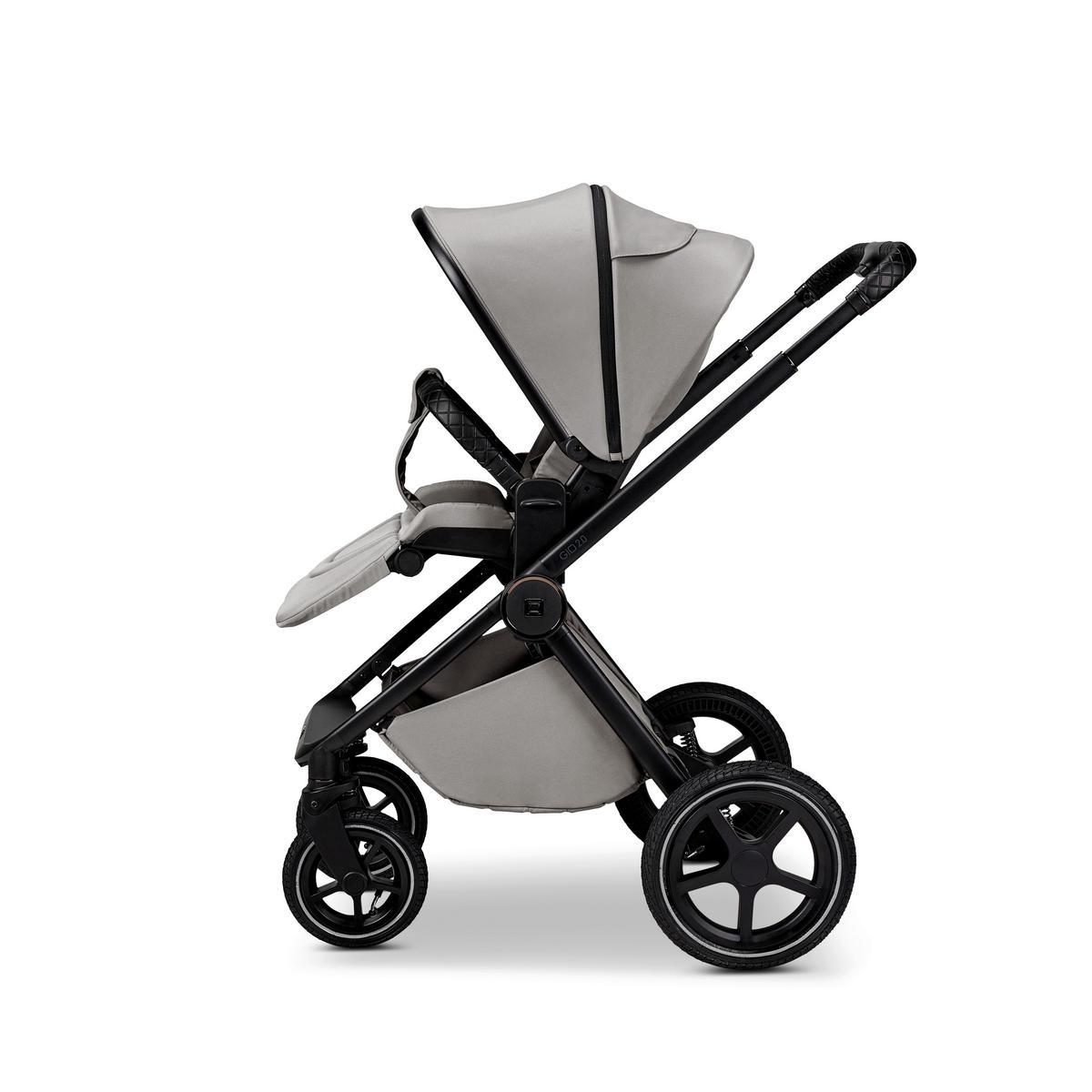 KOMBIKINDERWAGEN  Gio 2.0  Ghost  - Blaugrau, Basics (84/61/114cm) - Moon