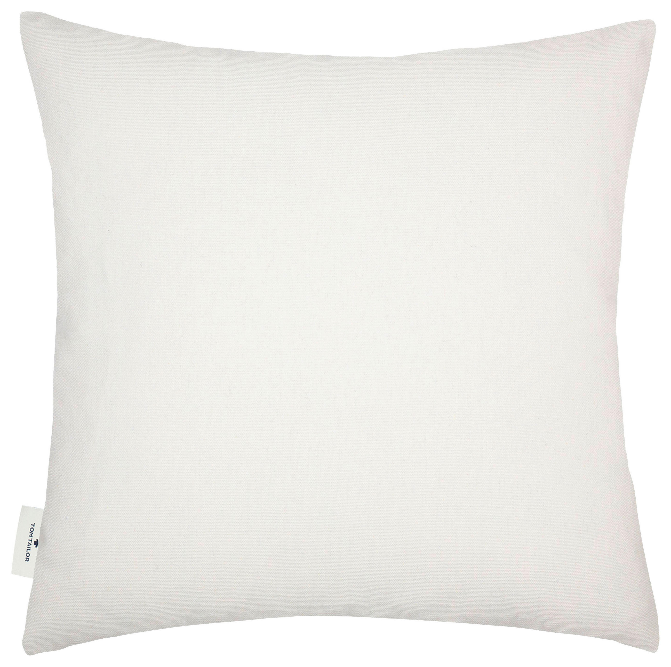 KISSENHÜLLE 3D Rhomubs 45/45 cm  - Beige/Dunkelblau, KONVENTIONELL, Textil (45/45cm) - Tom Tailor