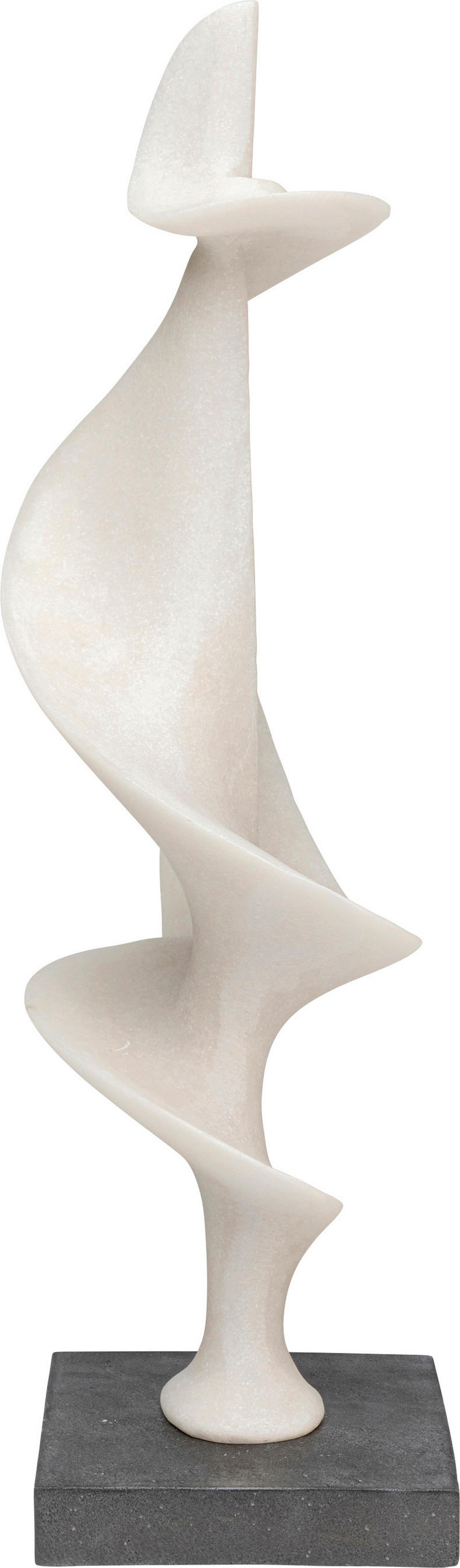 SKULPTUR - Grauweiß/Schwarz, Design, Kunststoff (28/70/20cm) - Kare-Design