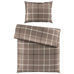 BETTWÄSCHE Mavie Satin 140/200 cm  - Braun, KONVENTIONELL, Textil (140/200cm) - Esposa