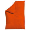 BETTDECKENBEZUG WOVEN SATIN Makosatin 135-140/200 cm  - Dunkelorange, Basics, Textil (135-140/200cm) - Schlafgut