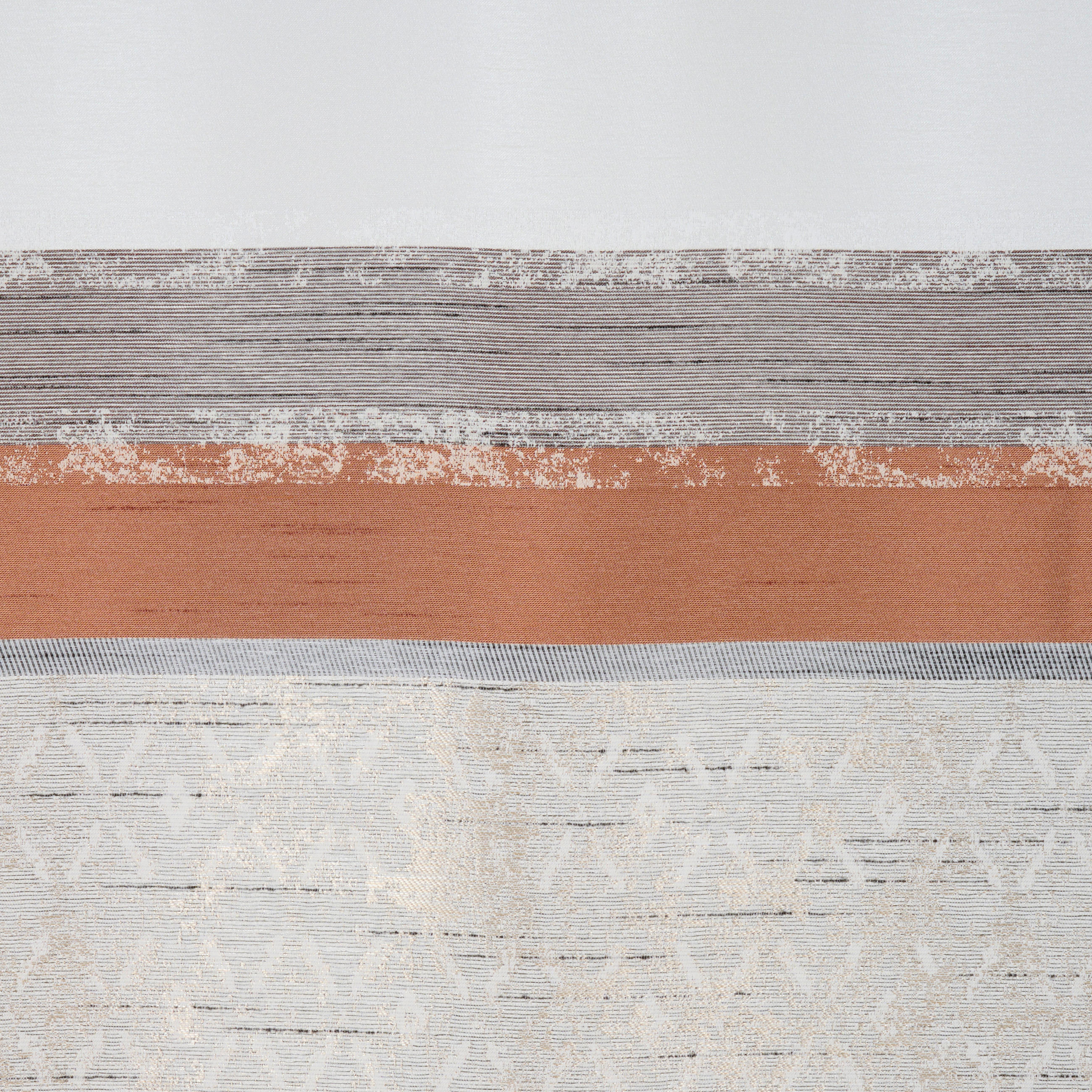 VORHANGSTOFF per lfm halbtransparent  - Kupferfarben, KONVENTIONELL, Textil (140cm) - Esposa