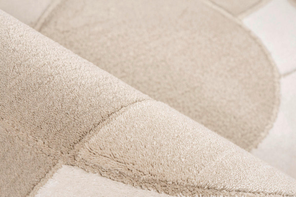 WEBTEPPICH 80/150 cm Bergamo Beige  - Beige, Design, Textil (80/150cm) - Batucci