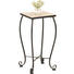 BEISTELLTISCH in Grün, Schwarz, Terra cotta - Terra cotta/Schwarz, LIFESTYLE, Keramik/Metall (25/52/25cm) - Boxxx BEISTELLTISCH in Grün, Schwarz, Terra cotta - Terra cotta/Schwarz, LIFESTYLE, Keramik/Metall (25/52/25cm) - Boxxx