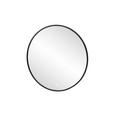 BADEZIMMERSPIEGEL 80/80/3 cm  - Schwarz, KONVENTIONELL, Glas/Metall (80/80/3cm) - Xora