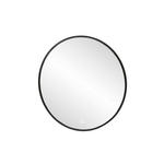 BADEZIMMERSPIEGEL 80/80/3 cm  - Schwarz, KONVENTIONELL, Glas/Metall (80/80/3cm) - Xora