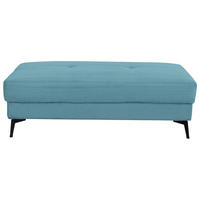 HOCKER ZERO Cord Blau  - Blau/Schwarz, Trend, Textil/Metall (140/46/80cm) - Liebherr