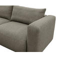 SCHLAFSOFA Flachgewebe Braun  inkl.  - Schwarz/Braun, MODERN, Kunststoff/Textil (248/94/109cm) - Carryhome