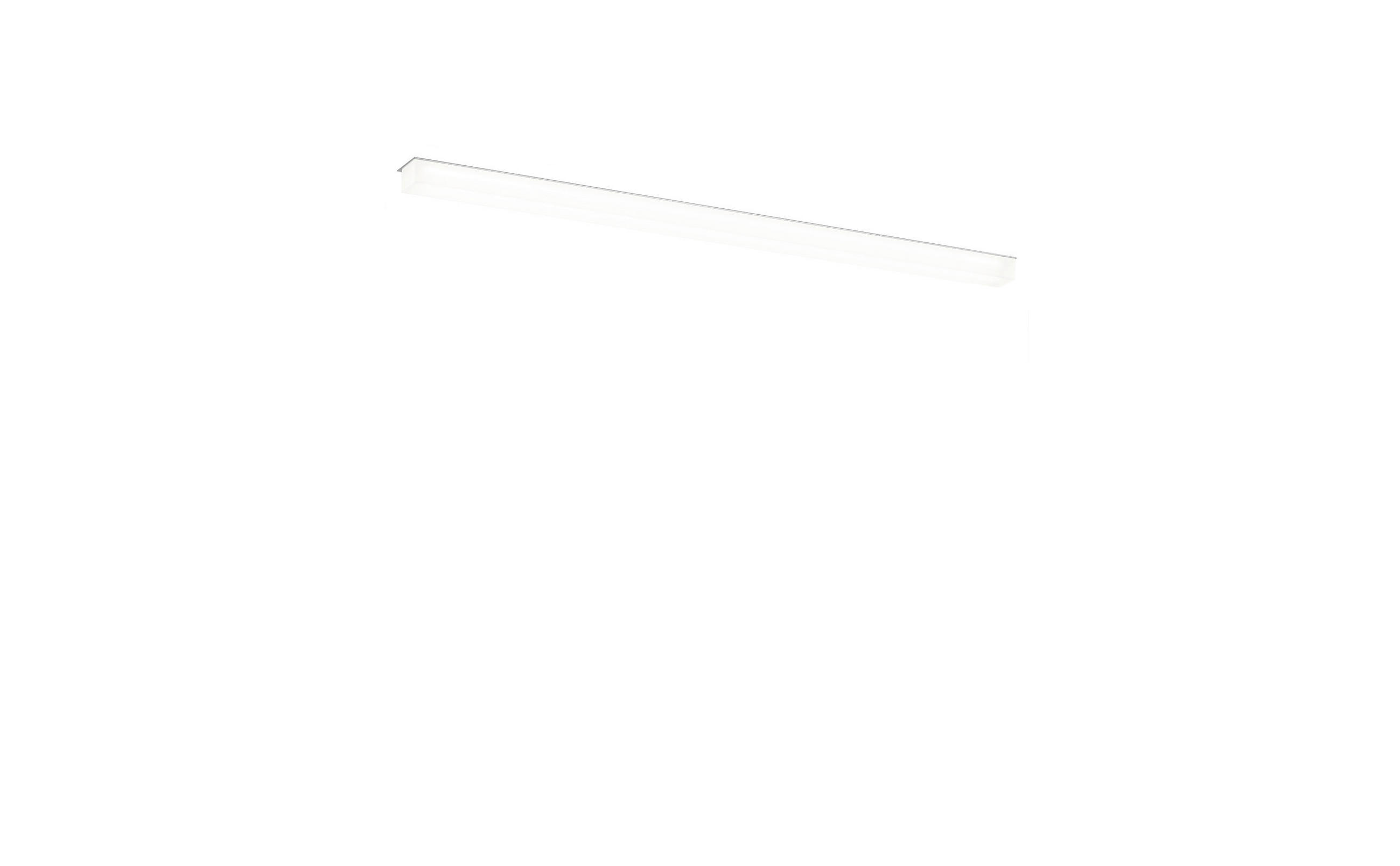 SPIEGELLEUCHTE Onta 60/2/4 cm   - Chromfarben, Design, Kunststoff/Metall (60/2/4cm) - Helestra