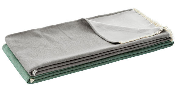 WENDEDECKE MAGDA 140/210 cm - Dunkelgrau/Grau, Natur, Textil (140/210cm) - Novel