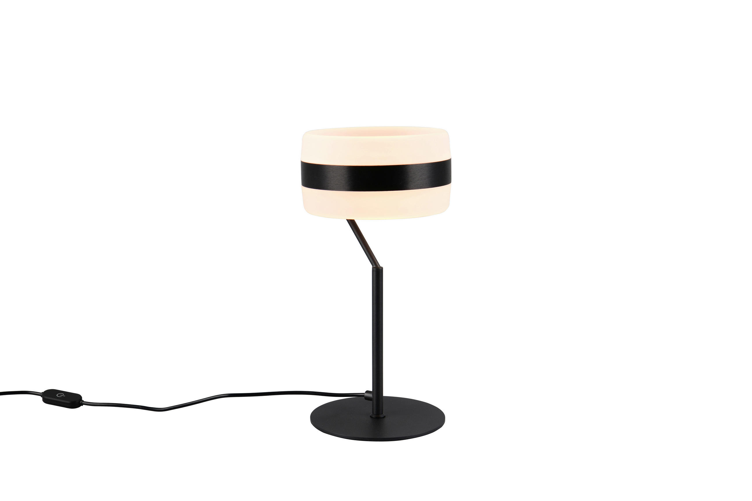 LED-TISCHLEUCHTE DIOS 15/30 cm   - Schwarz/Weiß, Design, Kunststoff/Metall (15/30cm) - Trio Leuchten