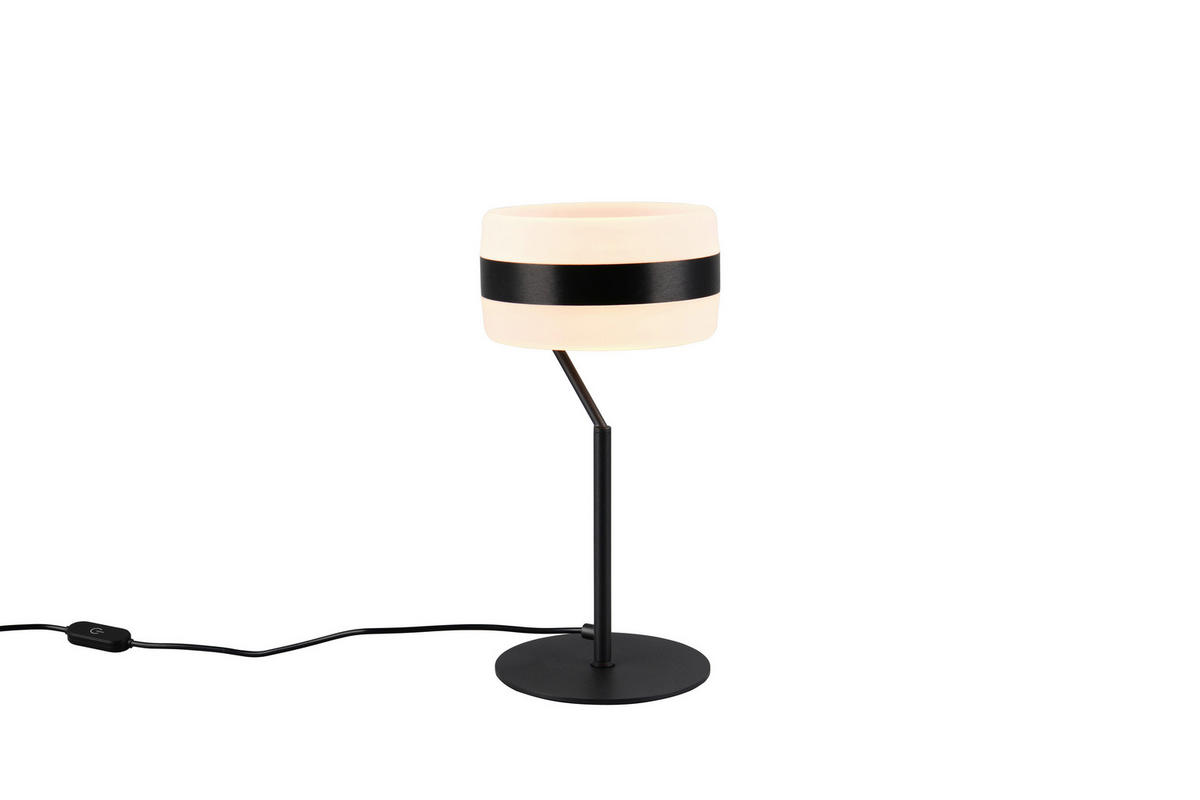 LED-TISCHLEUCHTE DIOS 15/30 cm   - Schwarz/Weiß, Design, Kunststoff/Metall (15/30cm) - Trio Leuchten