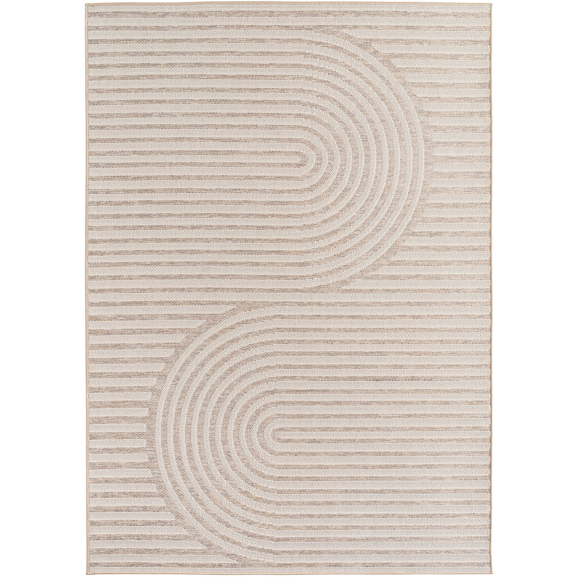 OUTDOORTEPPICH für Terrasse und Balkon 240/340 cm DESERT Beige  - Beige, Design, Textil (240/340cm) - Ayyildiz 