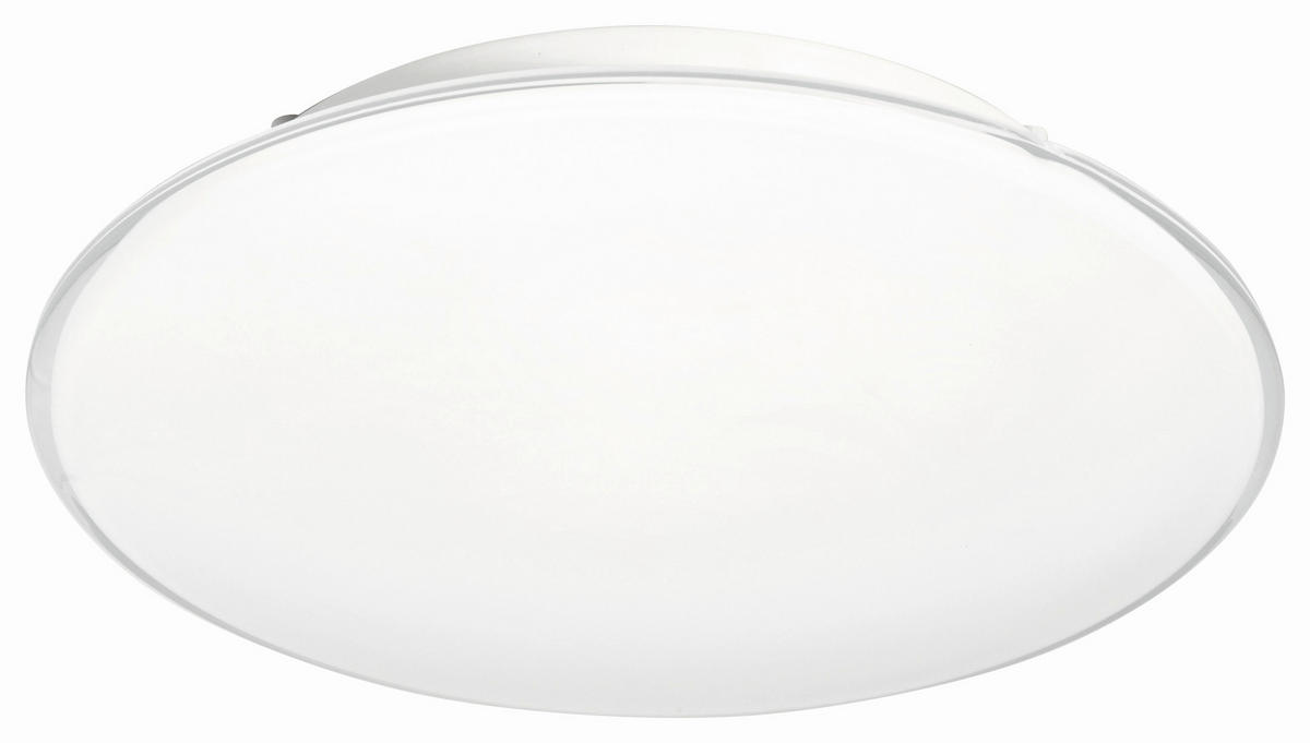 DECKENLEUCHTE 15 W     - Weiß, KONVENTIONELL, Glas (32/9/9cm) - Bankamp