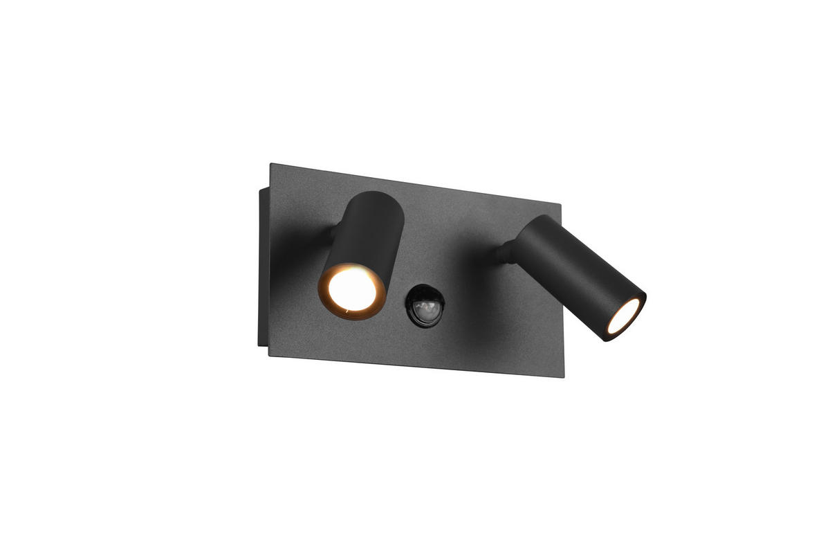 LED-UTOMHUSLAMPA - antracit, Basics, metall (23/12,1/13cm)