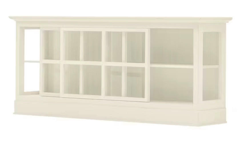 SIDEBOARD UrbanClass in 190,5/82/49 cm - Weiß, LIFESTYLE, Glas/Holz (190,5/82/49cm) - Livetastic