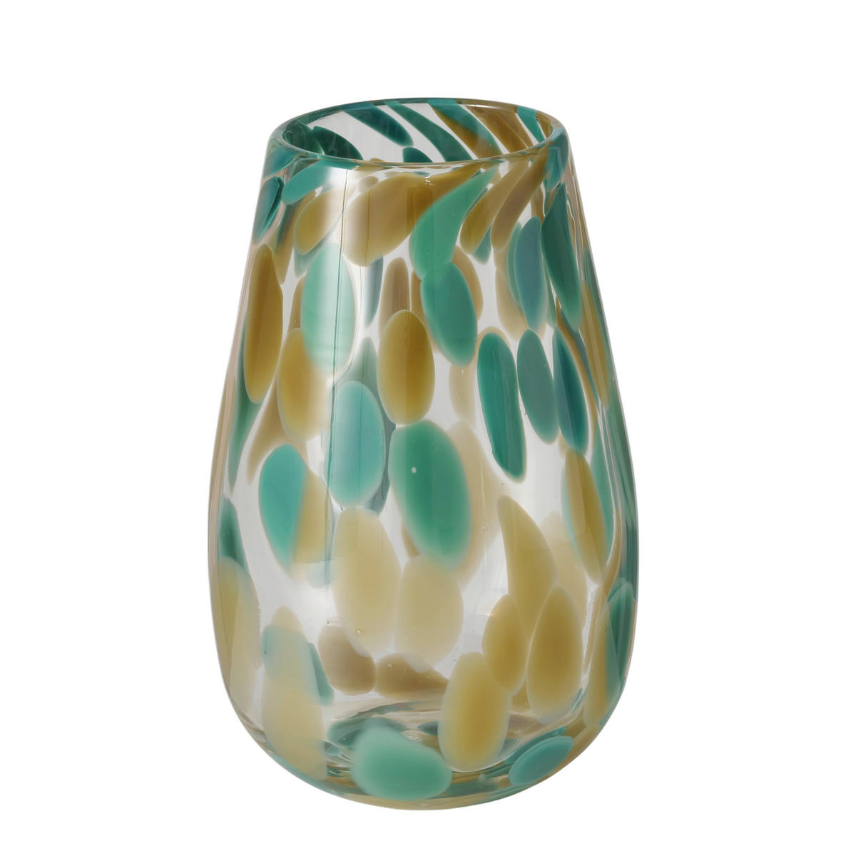 VÁZA  - többszínű, Design, Üveg (14,5/22,5cm)