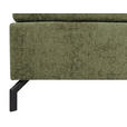 BOXSPRINGBETT 180/200 cm,  in Grün, Topper, H3 + H3 = fest  - Schwarz/Grün, Design, Textil/Metall (180/200cm) - Esposa