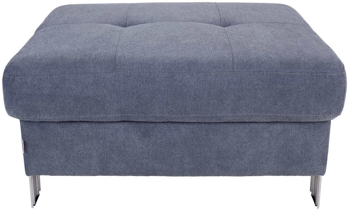 PALL i textil blågrå  - blågrå, Modern, metall/textil (90/44/73cm) - MID.YOU
