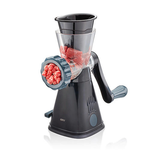 FLEISCHWOLF   - Anthrazit/Schwarz, KONVENTIONELL, Kunststoff/Metall (12/24,5/20cm) - Gefu