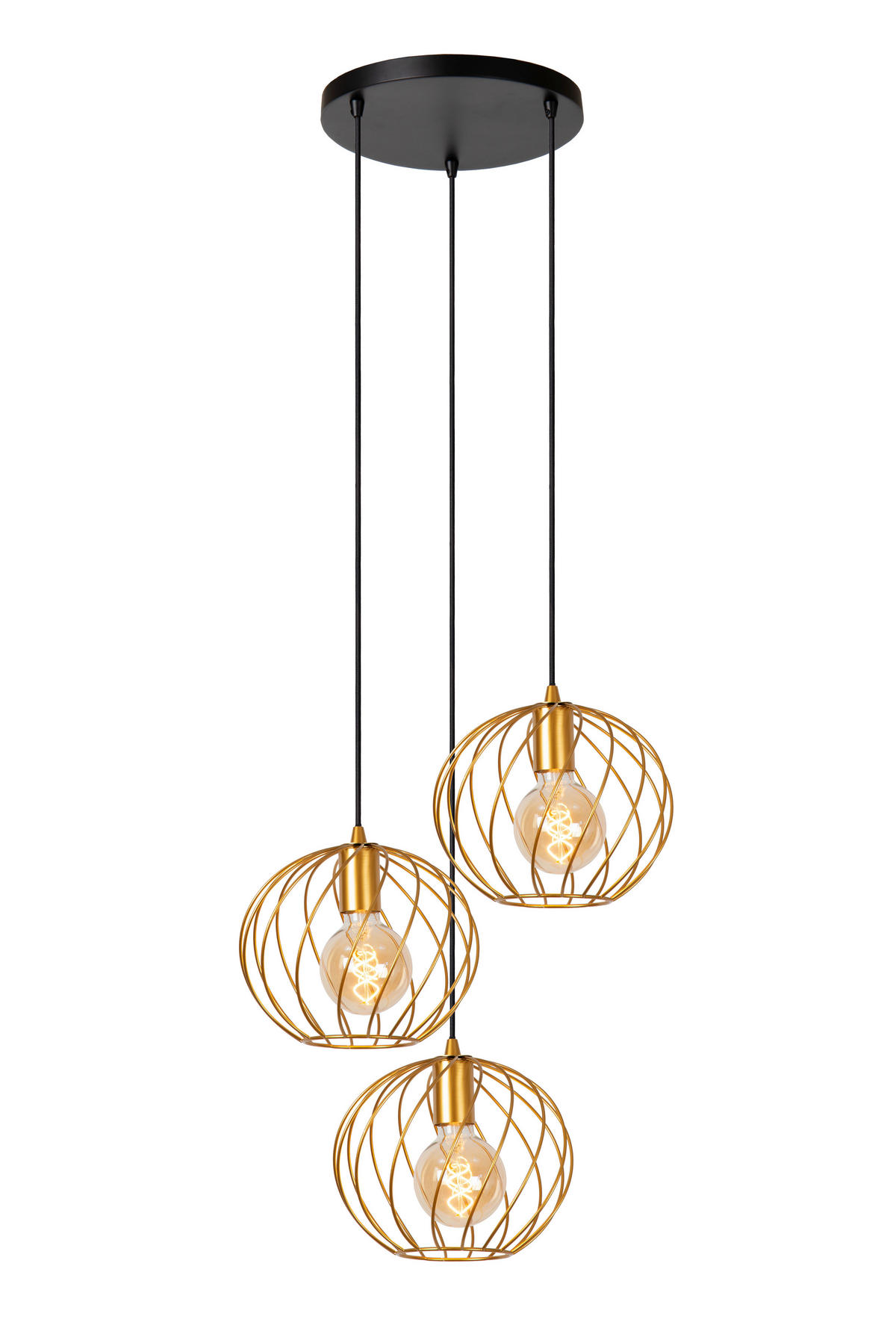 PENDELLEUCHTE DANZA 50/50/165 cm   - Design, Metall (50/50/165cm) - Lucide