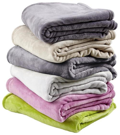WOHNDECKE 140/190 cm - Taupe, KONVENTIONELL, Textil (140/190cm) - Novel
