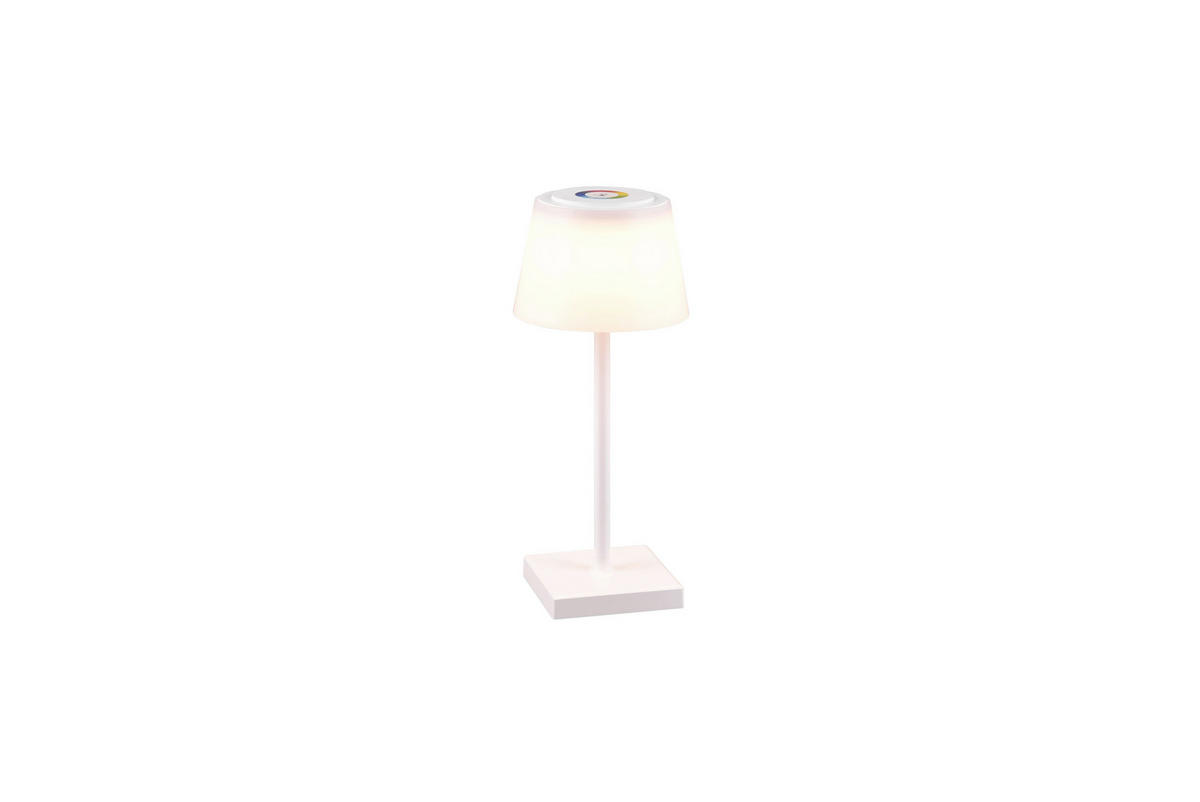 PORTABEL LAMPA Sanchez 13/30 cm   - vit, Klassisk, plast (13/30cm)