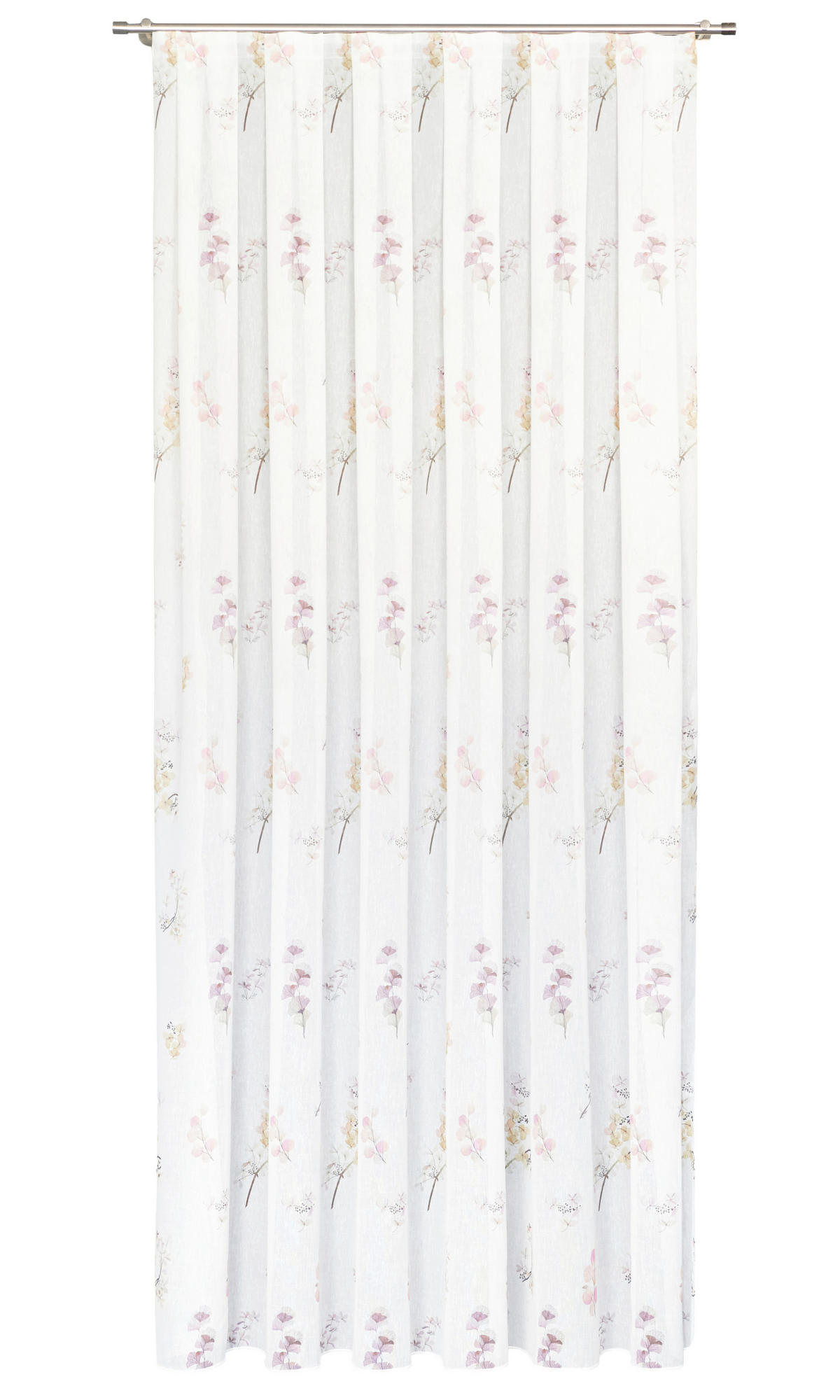 PERDEA  - mov/bej, Basics, textil (300cm)