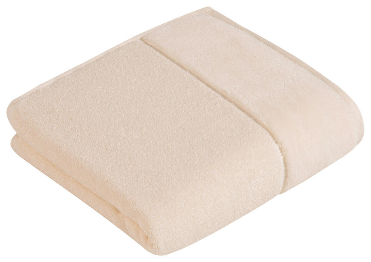 HANDTUCH 110/60 cm Pure NOS Vossen Wäsche Beige  - Beige, Basics, Textil (110/60cm) - Vossen