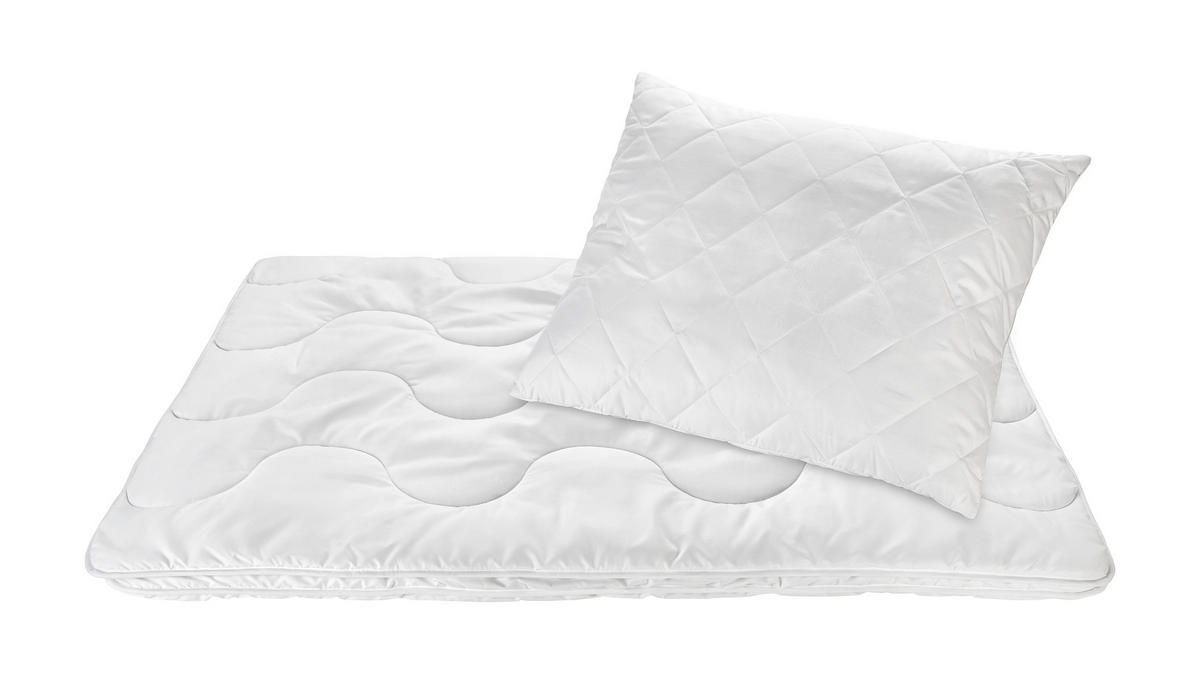 BETTENSET 70X90/140X200 cm  - Weiß, Basics, Textil (70X90/140X200cm) - Boxxx