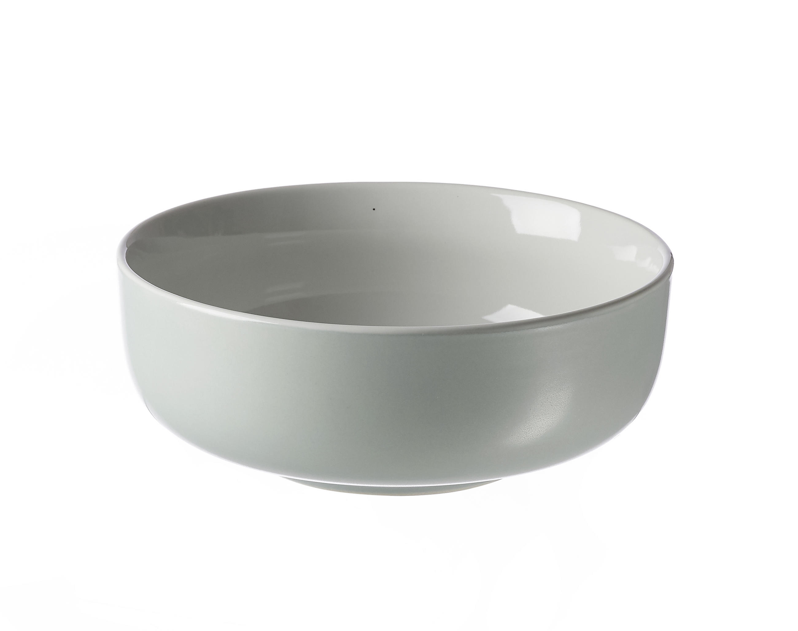 MÜSLISCHALE Jasper 14 cm  - Weiß/Mintgrün, Design, Keramik (14cm) - Ritzenhoff Breker