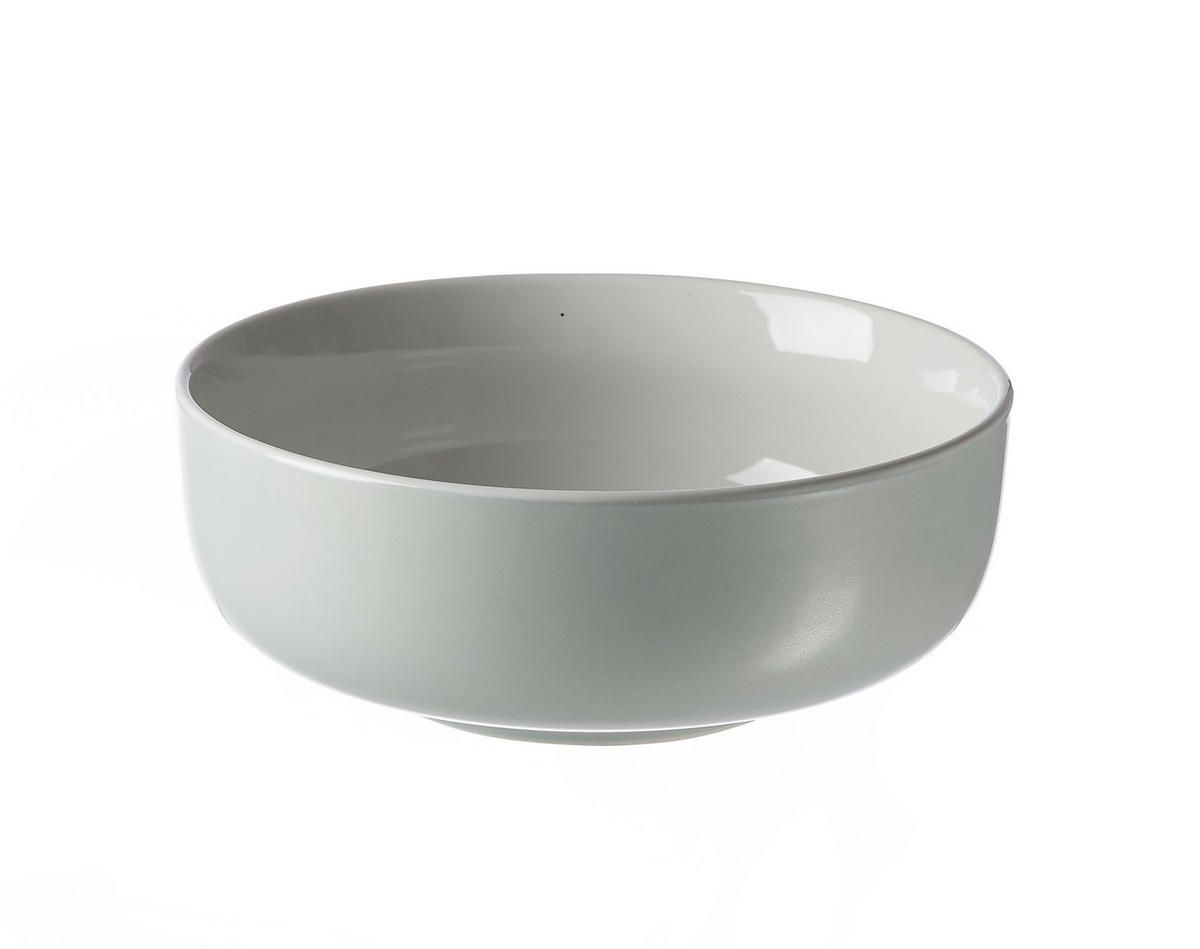 MÜSLISCHALE Jasper 14 cm  - Weiß/Mintgrün, Design, Keramik (14cm) - Ritzenhoff Breker