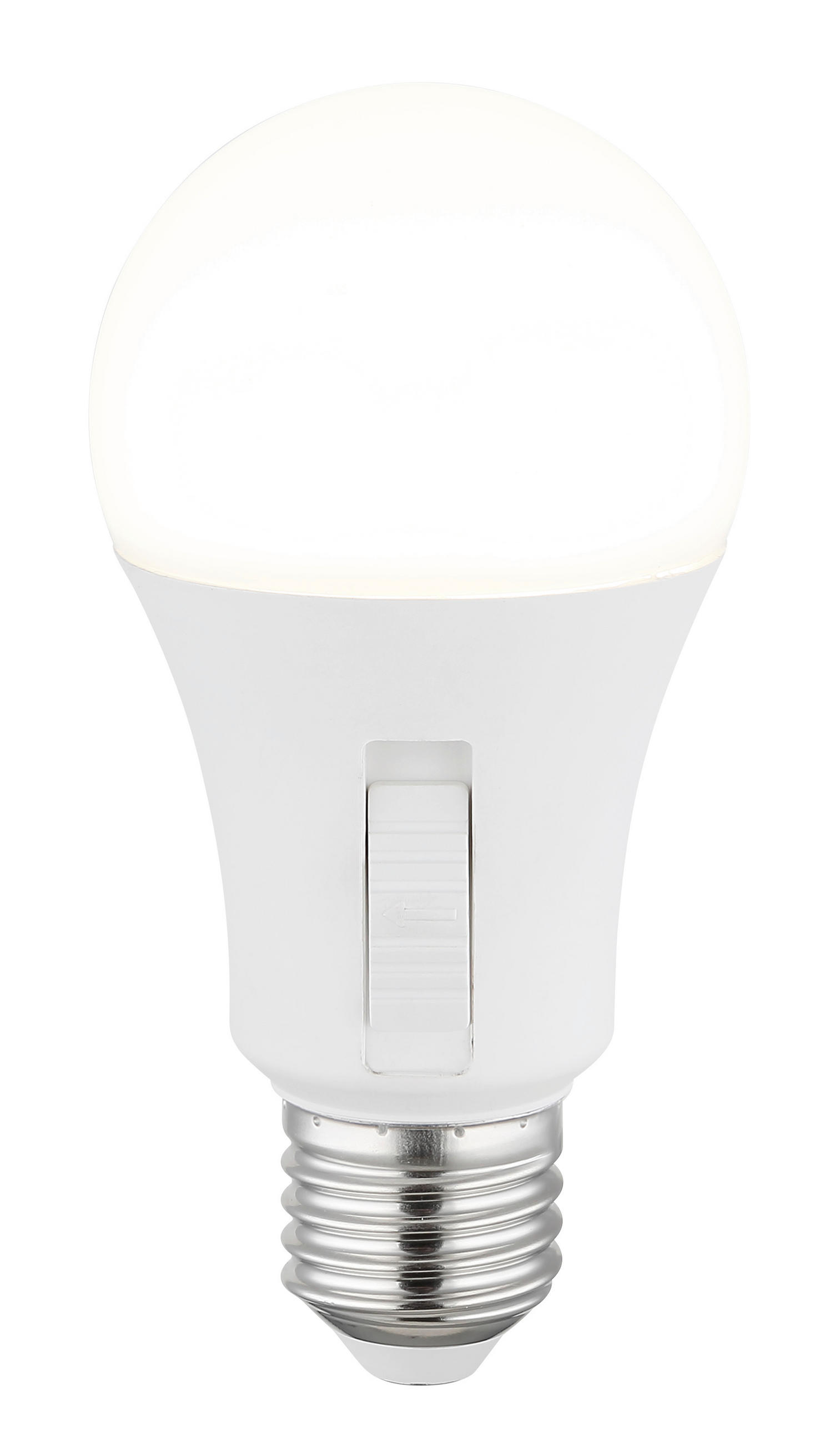 LED ŽARULJA  - bijela/opalna, Basics, metal/plastika (6/12cm)