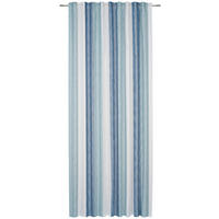 KOMBINIRANA ZAVESA  pol prosojno   140/245 cm  - modra/bela, Design, tekstil (140/245cm) - Esposa