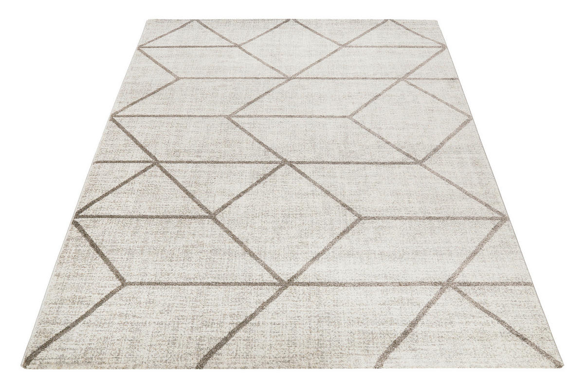 WEBTEPPICH 200/290 cm Bossa Lounge Taupe, Beige  - Taupe/Beige, Design, Textil (200/290cm) - WECON HOME