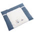 WICKELAUFLAGE - Blau/Weiß, Basics, Textil (85/70cm) - BEBE'S COLLECTION