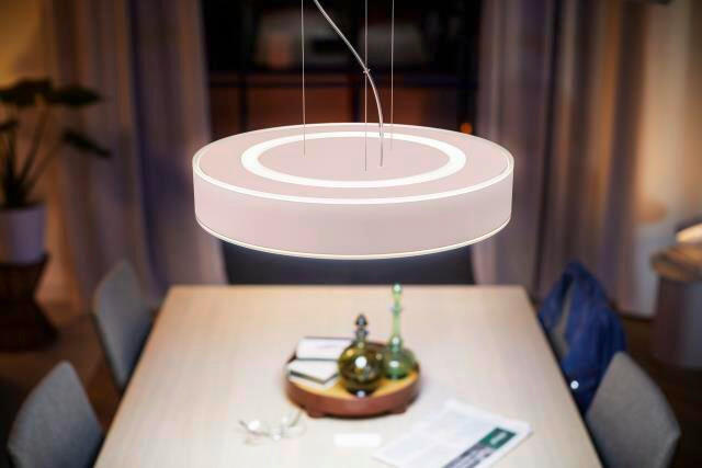 LED-HÄNGELEUCHTE 42,5/12,9 cm    - Weiss, Design, Metall (42,5/12,9cm) - Philips HUE